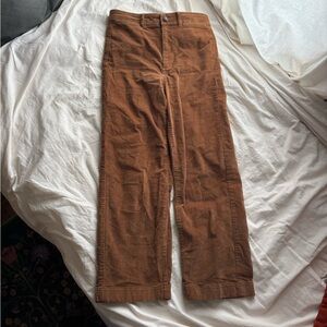 Everlane High Rise Corduroy Pants Size 6